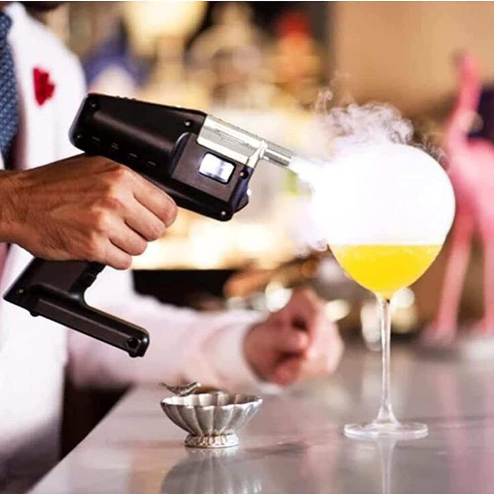 Infusor de humo frío alimentado por USB, pistola de humo sin llama abierta para cócteles, vino y queso, generador de humo elegante para bebidas y alimentos