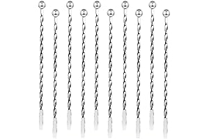 10PCS Stainless Steel Epoxy Stir Sticks