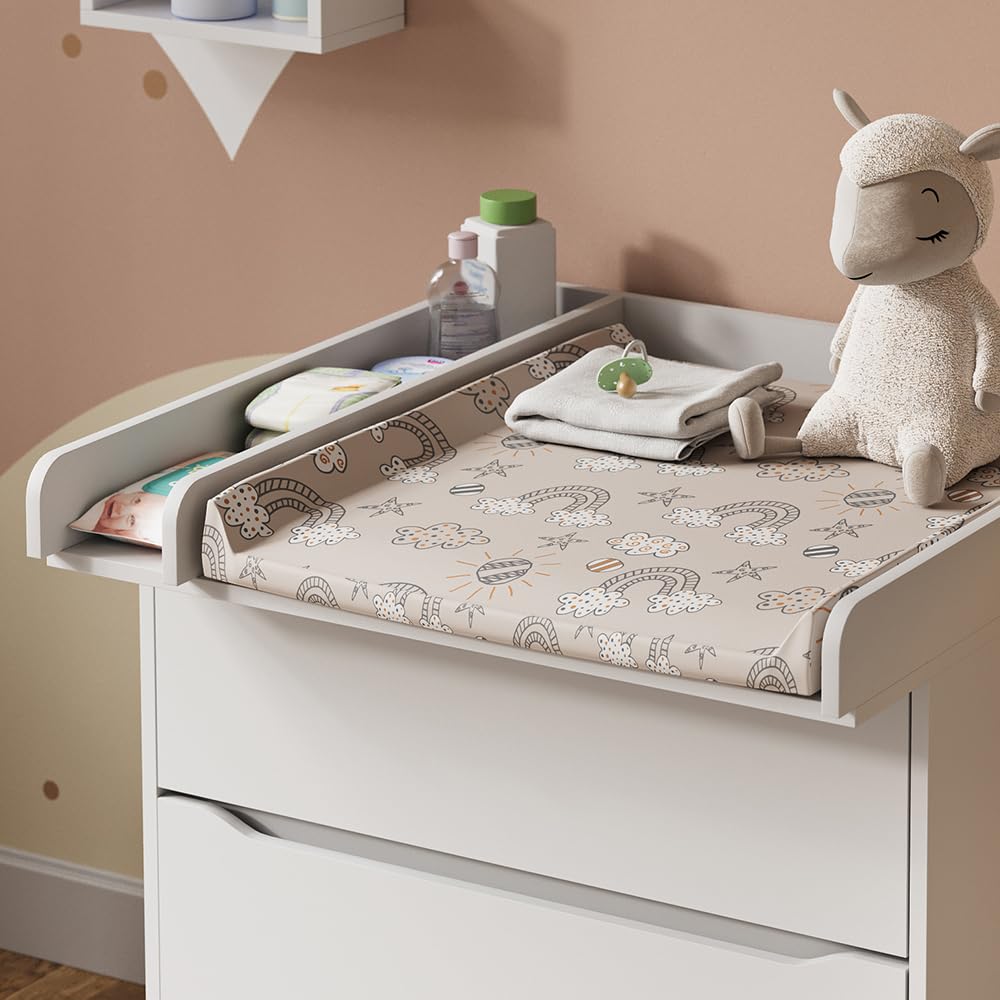 Vicco Piano fasciatoio Wicko Bianco 80 x 76 cm