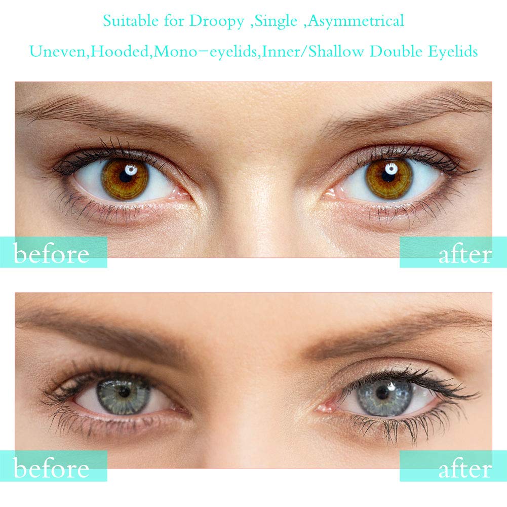 Buy 480PCS Breathable Onesided Sticky Double Eyelid Tapes Paste Stickers, Medicalgrade Fiber