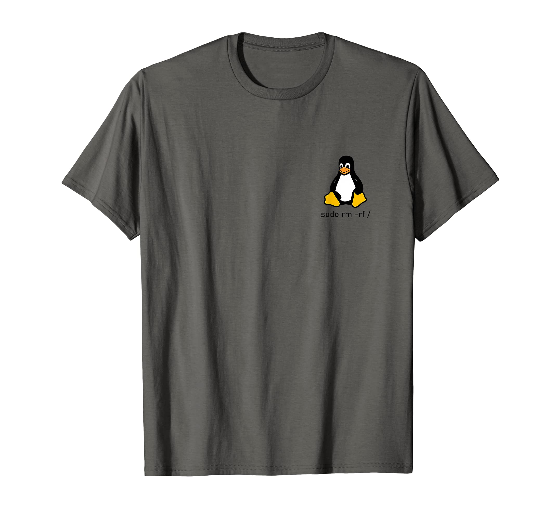 Tux Linux Penguin - Sudo rm -rf / computer science computer T-ShirtOEKO-TEX STANDARD 100