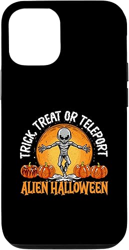 iPhone 13 Pro Alien Halloween Trick Or Treat Extraterrestrial Alien UFO Case