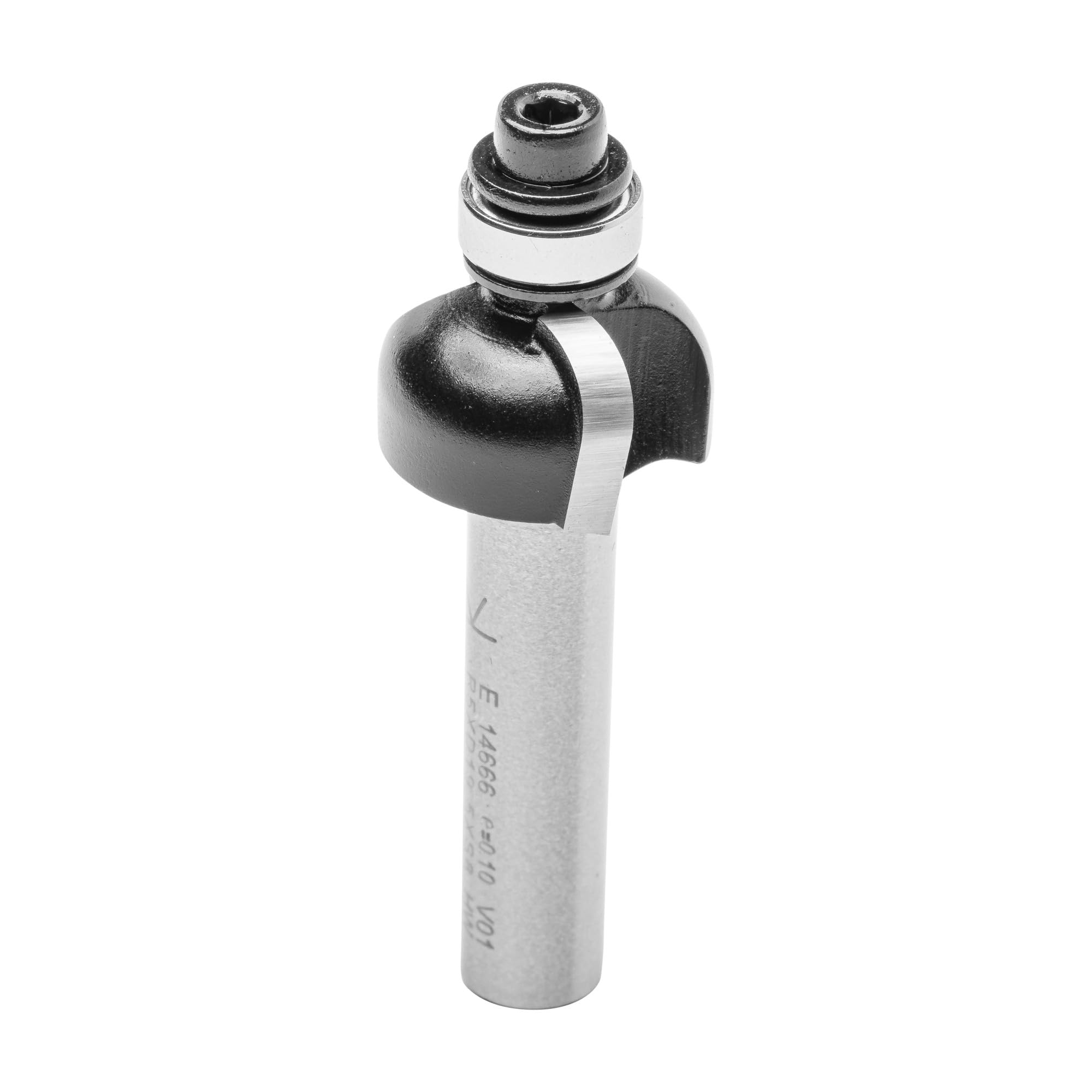 ENT 14682 2-snedige holprofielfrees, Hardmetaal, Schachtdoormeter (S) 8 mm, Freesdoormeter (D) 41,5 mm, NL 19 mm, R 16 mm, SL 32 mm, met kogellager