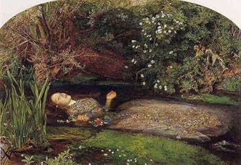 Amazon.co.jp: ミレイ・「オフィーリア」 プリキャンバス複製画