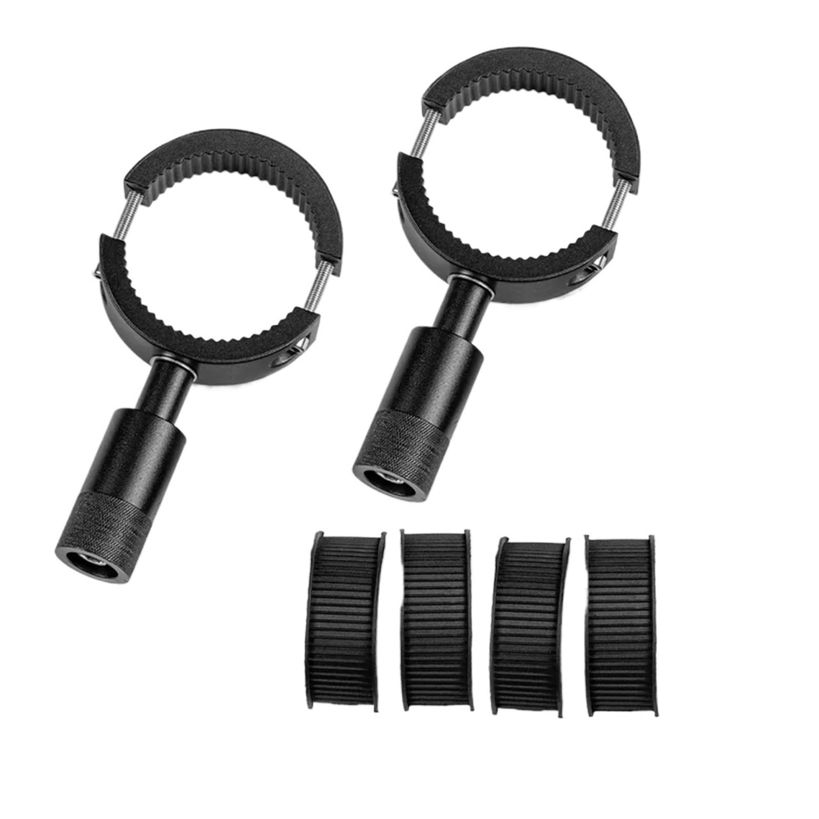 Bracket Light Motorcycle Fog Light Bracket Auxiliary Headlight Support Universal Fork Spotlight Holder Extension(2PCS 38-60MM)