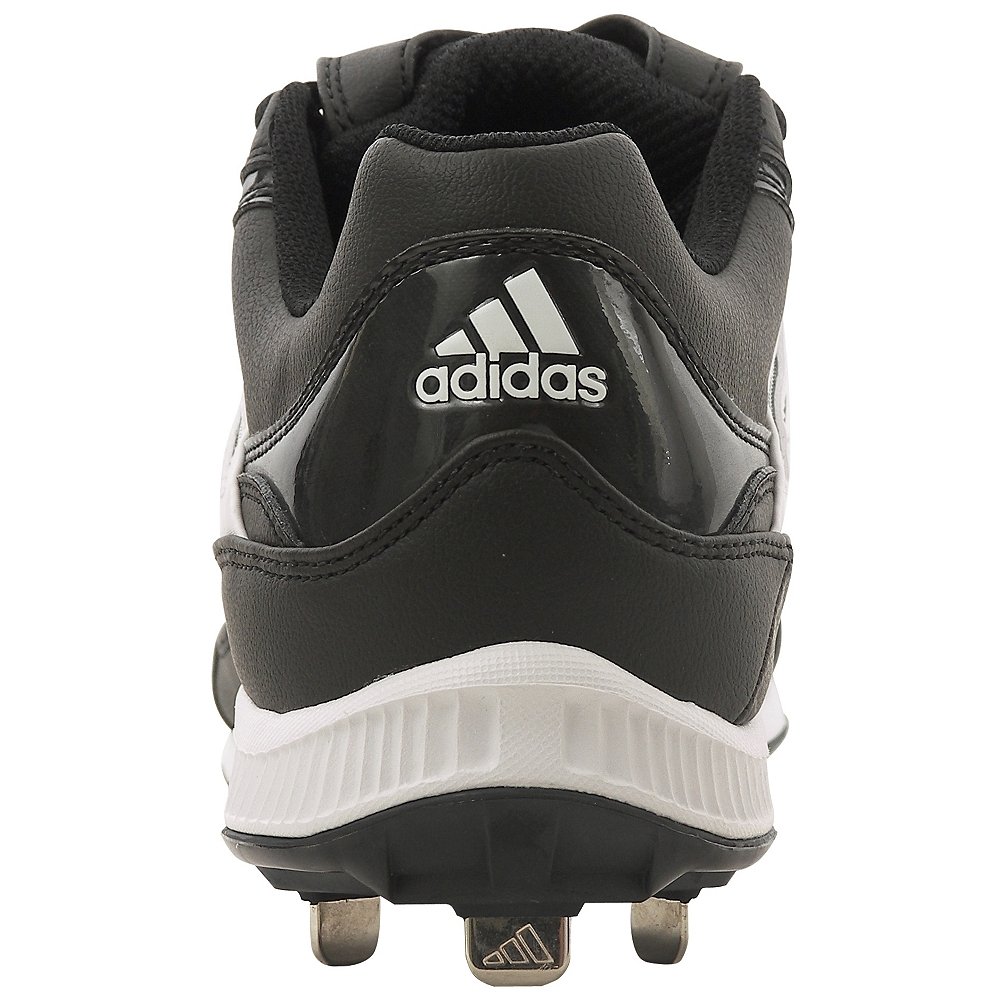 adidas Men's Spinner 7 Low (sz. 12.5, Black/White/Metallic Silver)