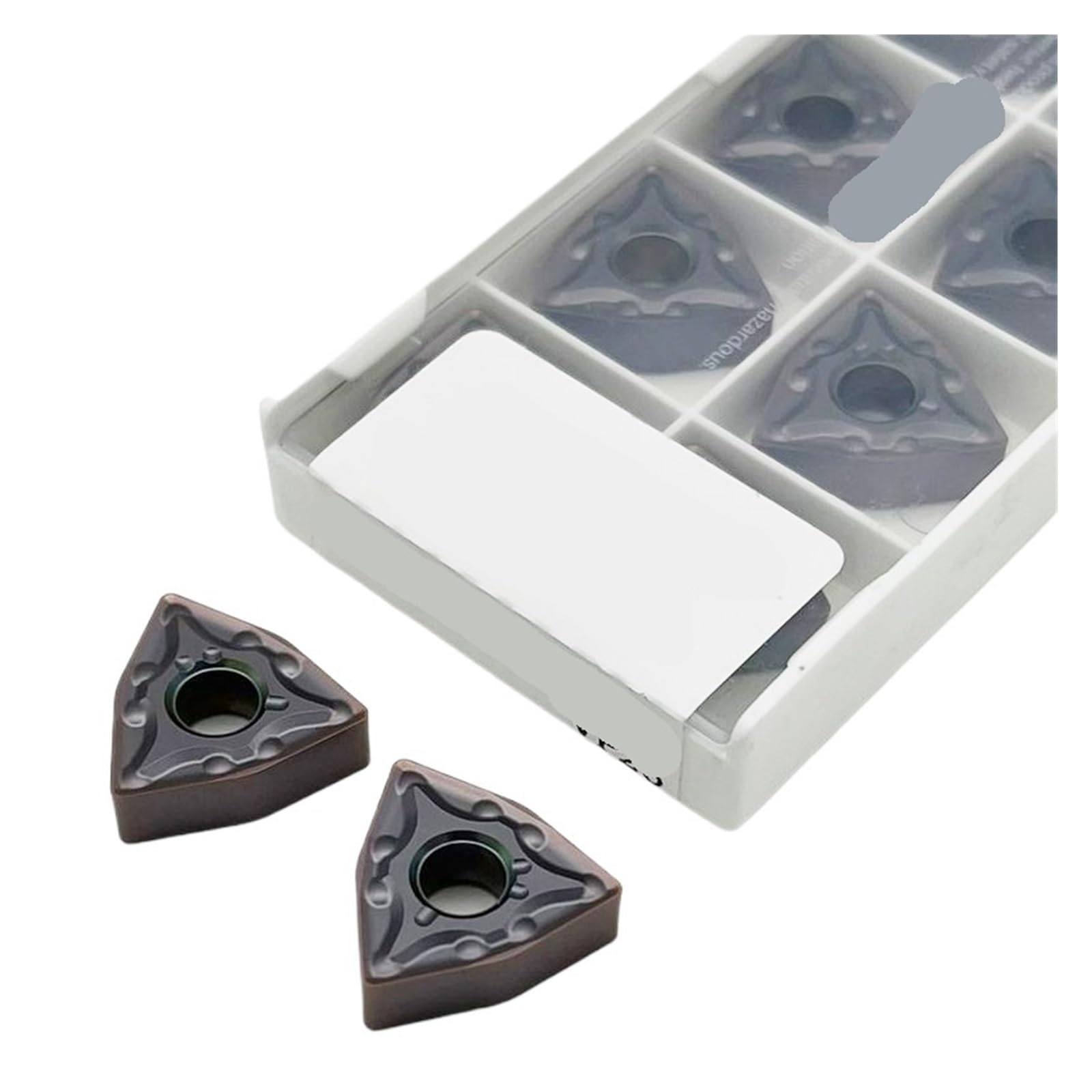 Outil de tournage en carbure WNMG080408 pour usinage de précision sur acier inoxydable VP25
