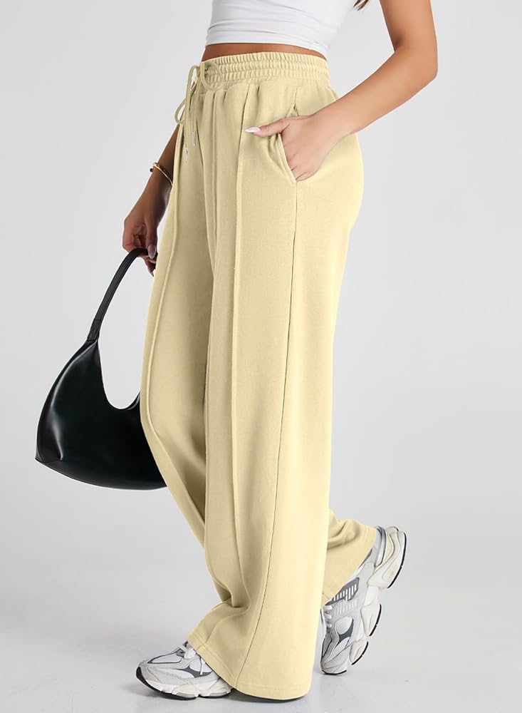 Amazon.com: Herseas Wide Leg Sweatpants Women Baggy 2025 Trendy