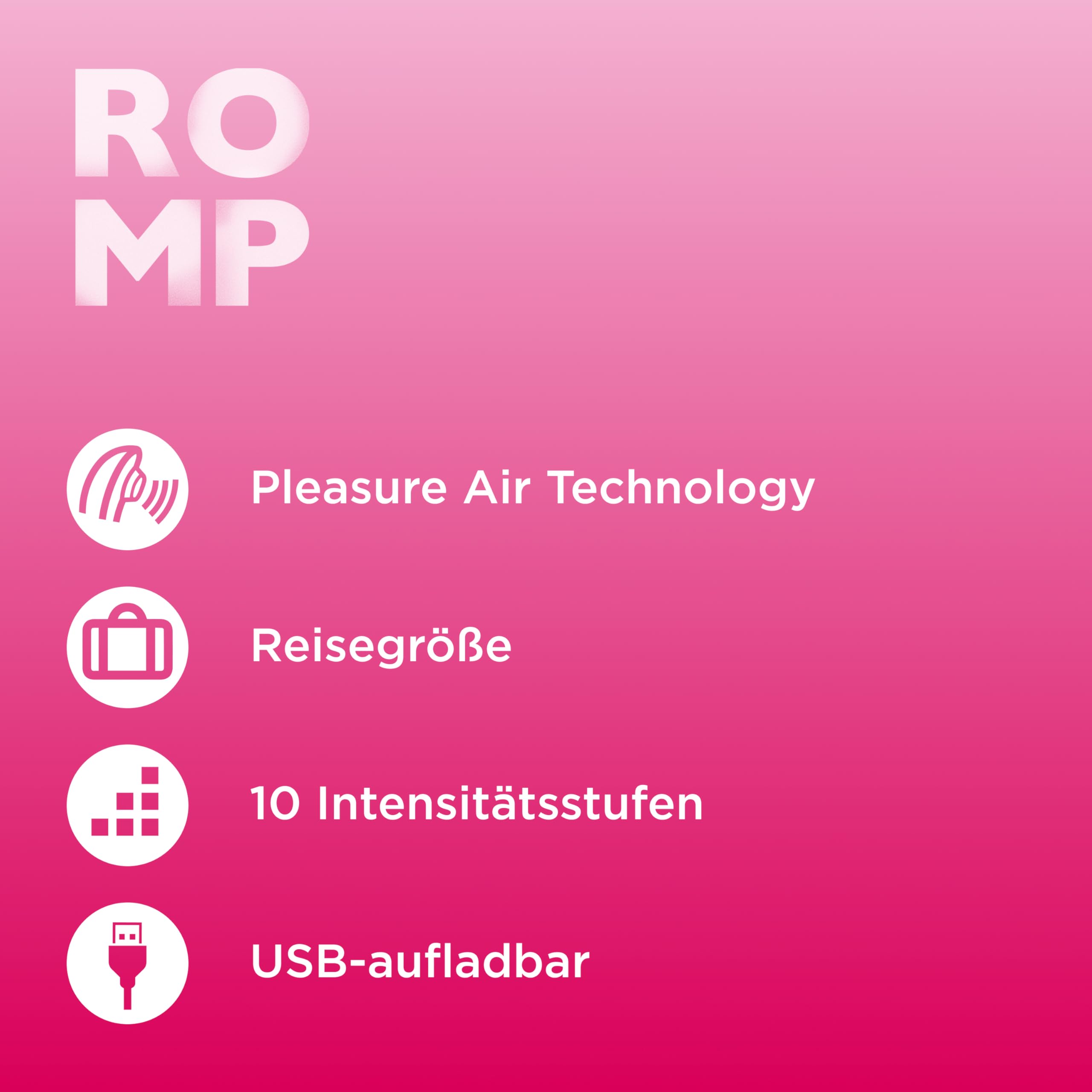 ROMP Spin Vibrator Sex Spielzeug für Frauen | Klitoris Stimulator | Erotisches Sexspielzeug Wasserdicht | Wiederaufladbar Massager in Reisegröße | Sauger für intensive Stimulation & Orgasmen