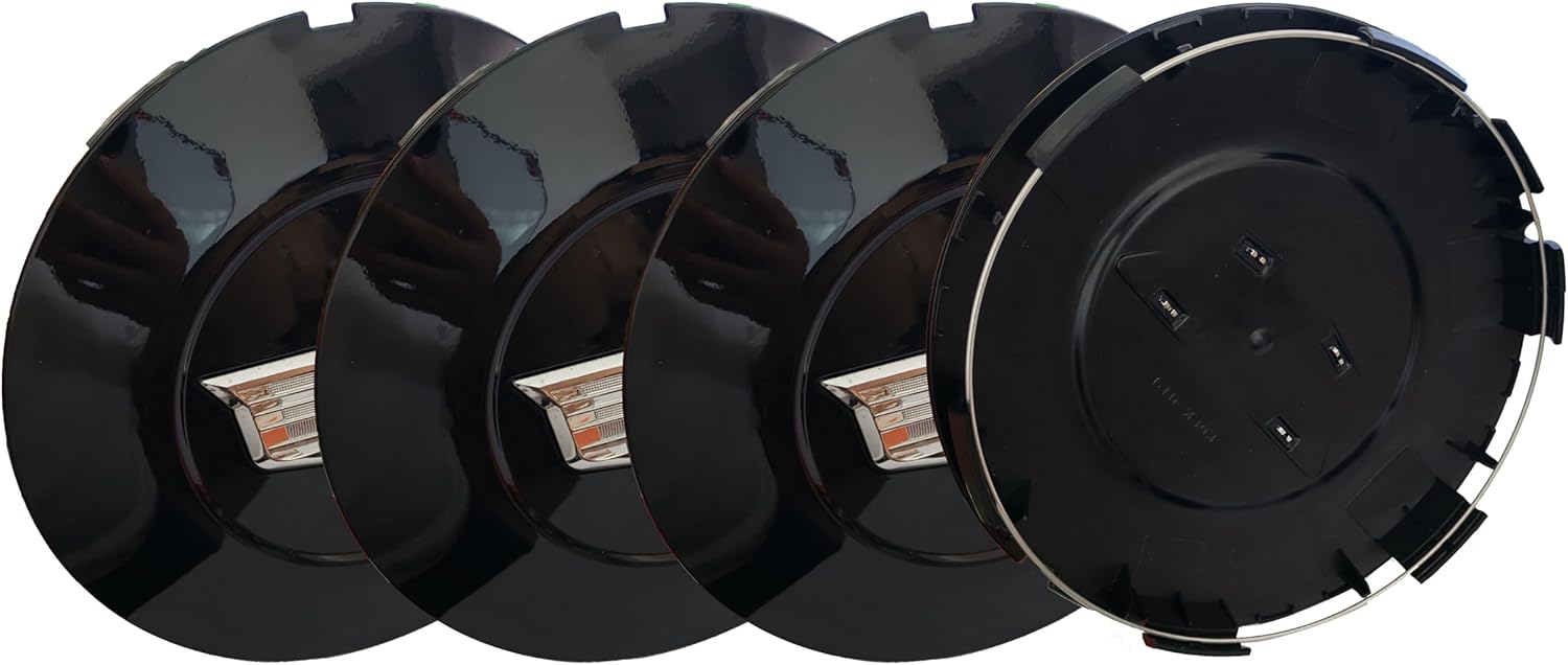 4Pcs Black Wheel Center Cap Hub Cover for Escalade Platinum Center Cap #23432319