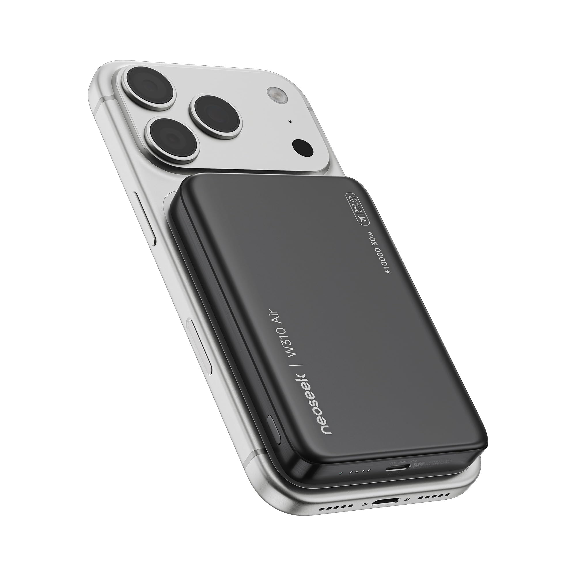 power bank 10000 mAh ricarica rapida wireless portatile
