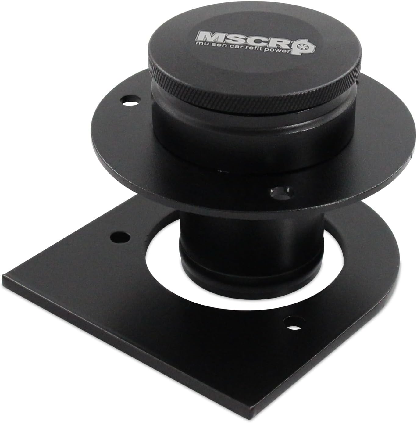 17-2530 Aluminum 2" Fuel Tank Filler Neck Gas Cap with Weld-On Steel Bracket