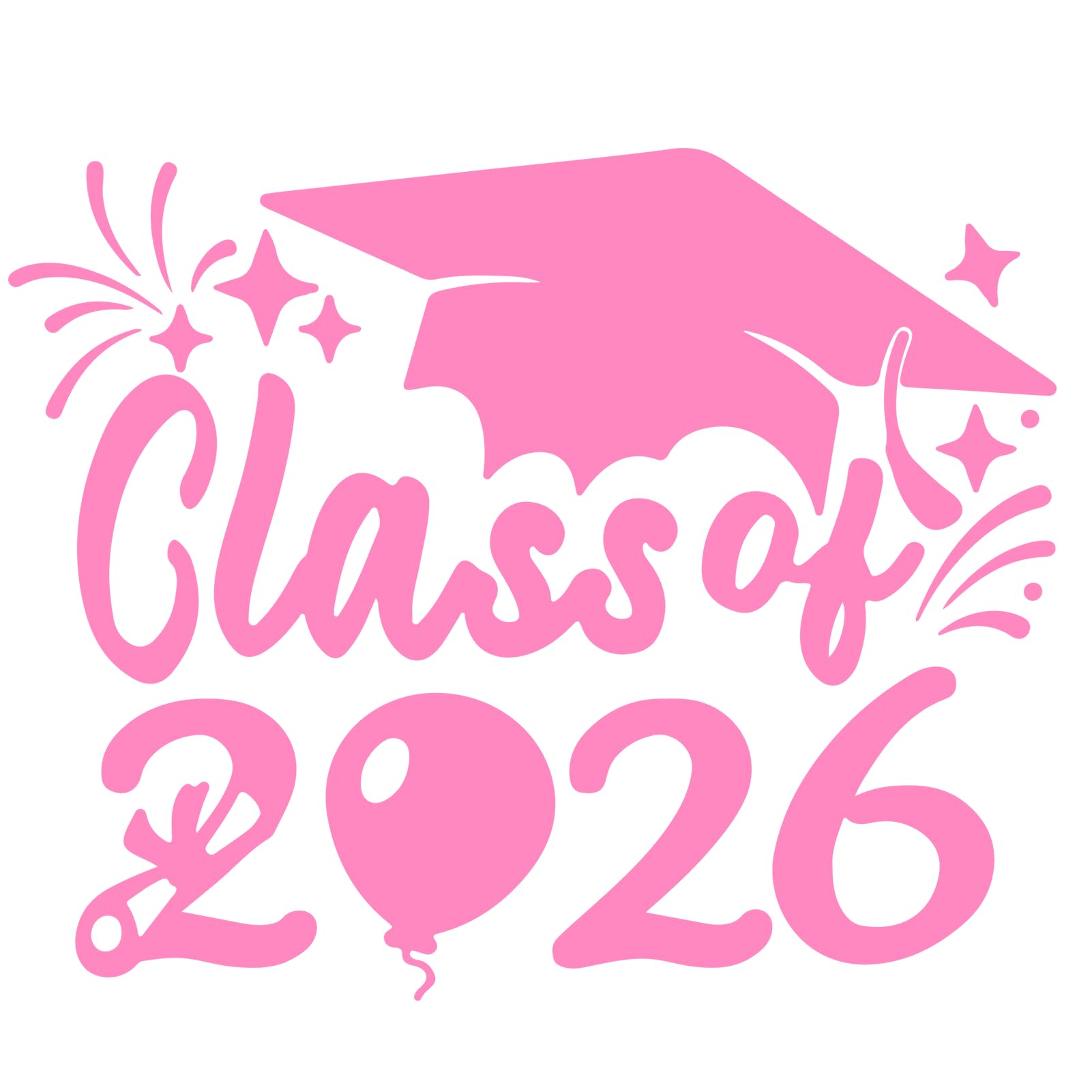 Amazon.com: Worximmii 2PCS Class of 2026 Car Sticker & Graduation
