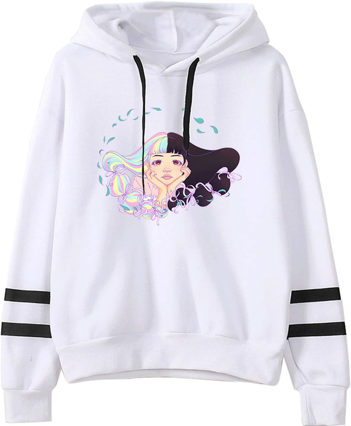 ENDEMelanie Martinez Hoodie for Men Women Pocketless Sleeve Sweatshirts Harajuku Streetwear Kawaii Fashion Clothing Plus Size-style1||XXS