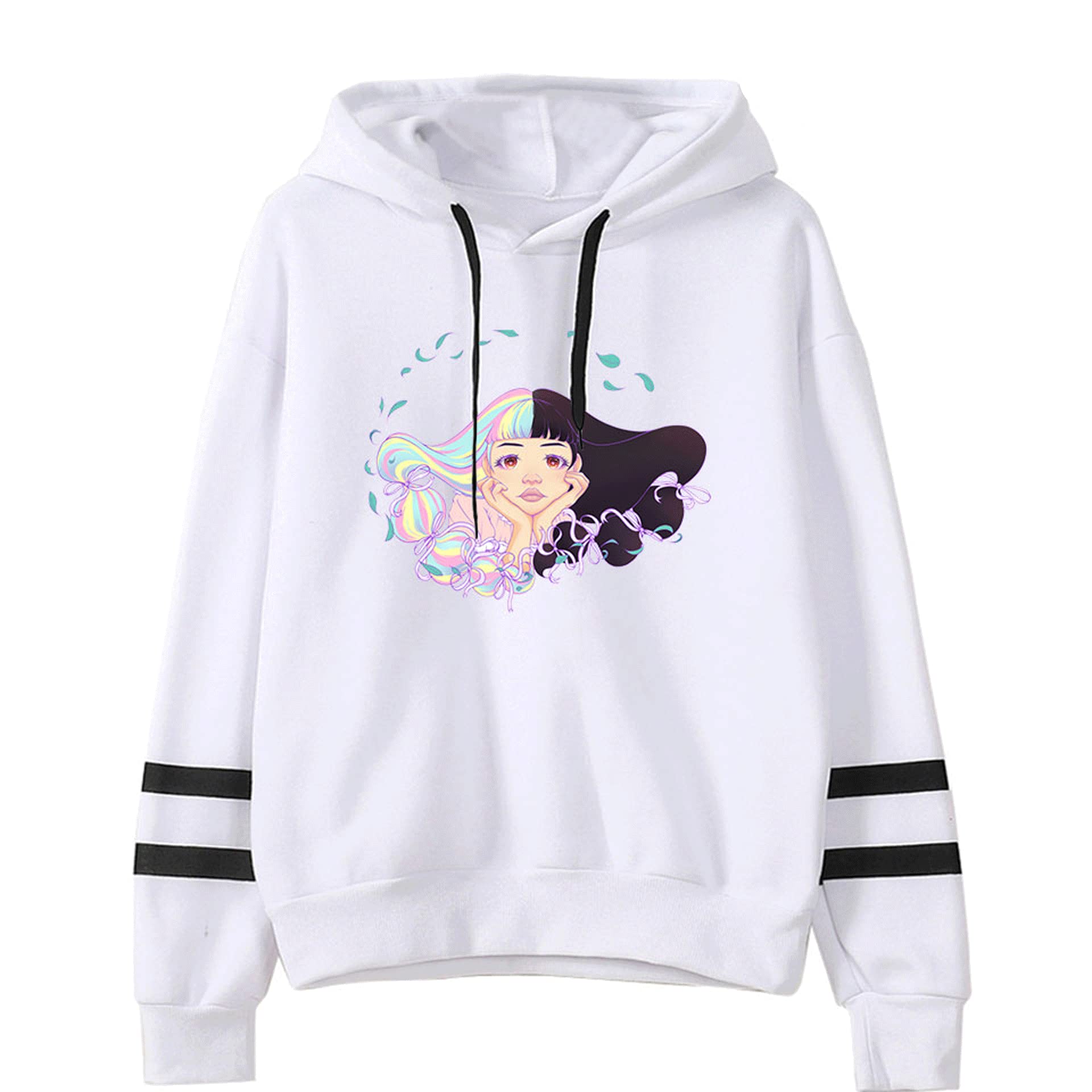 ENDEMelanie Martinez Hoodie for Men Women Pocketless Sleeve Sweatshirts Harajuku Streetwear Kawaii Fashion Clothing Plus Size-style1||XXS