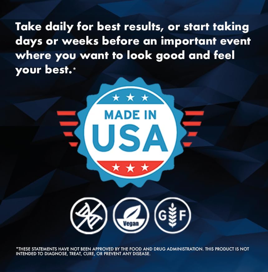 Miniatura 3 de Suplemento diario para el herpes labial, que incluye L-lisina e ingredientes naturales de defensa, soporte las 24 horas, 60 unidades, fabricado en