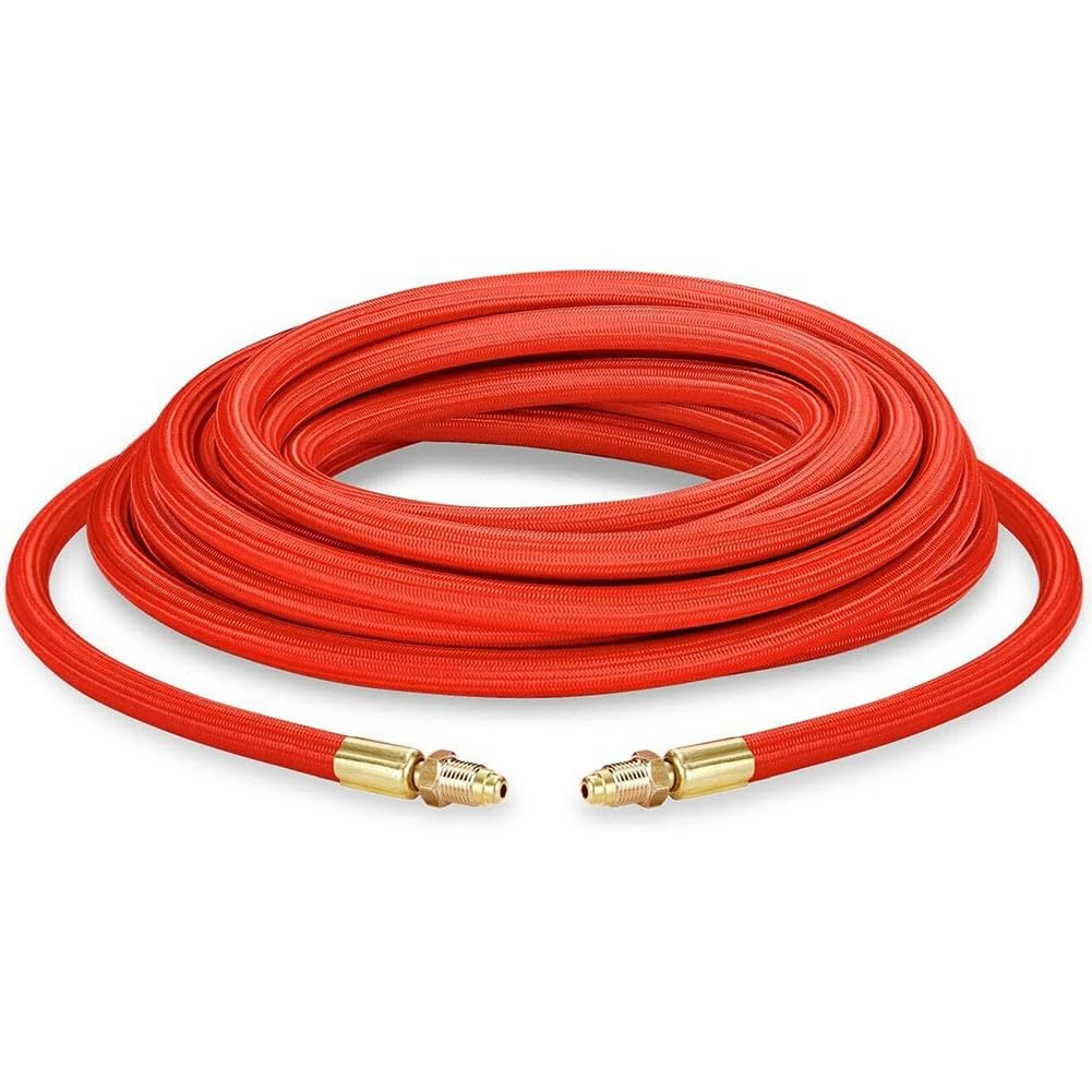 Cavo di alimentazione CK Superflex TIG Torch 7,6 m, compatibile con torce raffreddate ad aria CK9 e CK17, gomma siliconica e struttura in nylon intrecciato