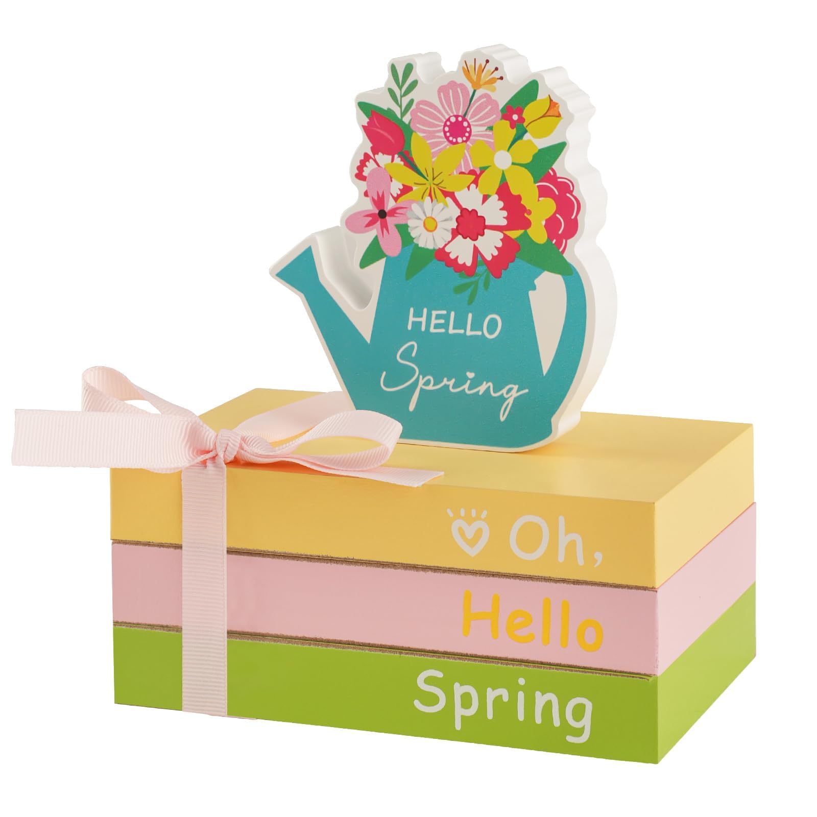 SYNCVIBE Faux Book Stack