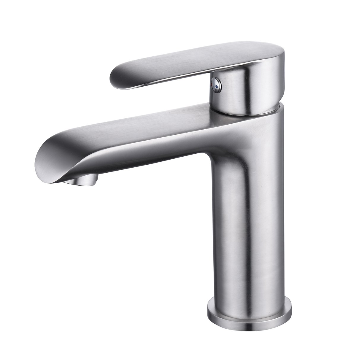 CIENCIA SUS304 calda e fredda G1 / 2"hoseTaps ingresso di compressione in acciaio inox per lavandino del bagno SNA621