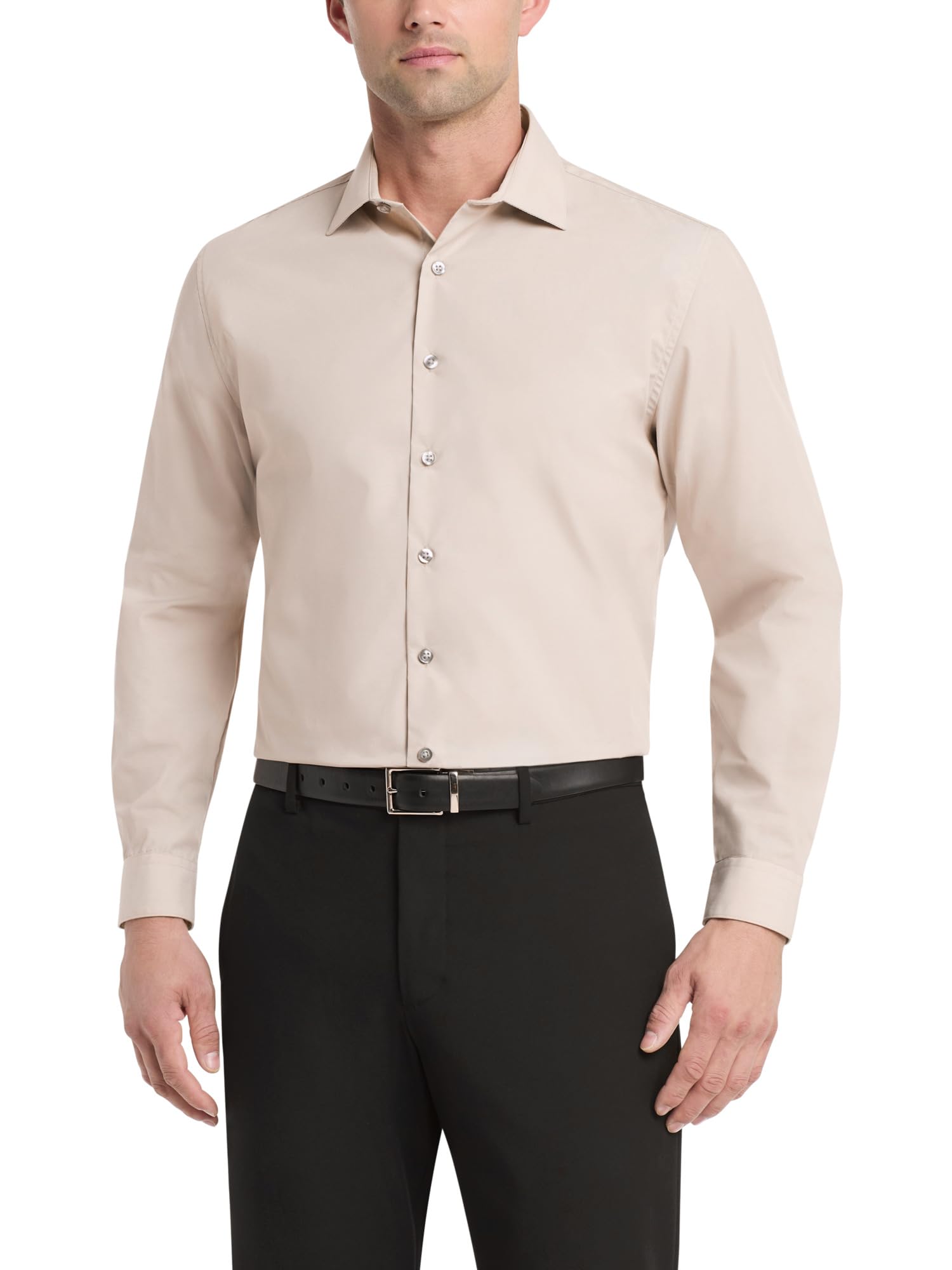 Unlisted Men's Slim Fit Solid Dress Shirt - Amazon Exclusive