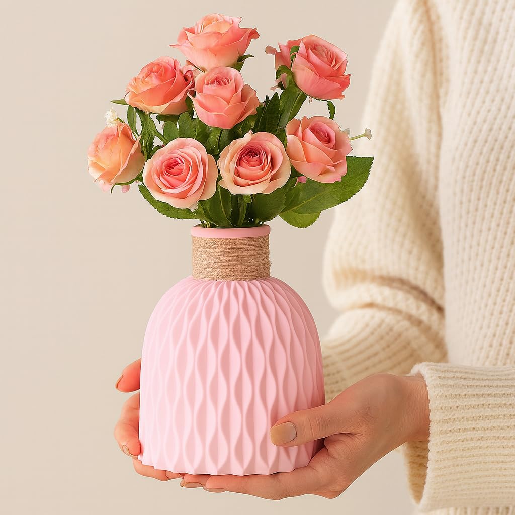 Vendola Pineapple Vase - Unbreakable & Decorative -10
