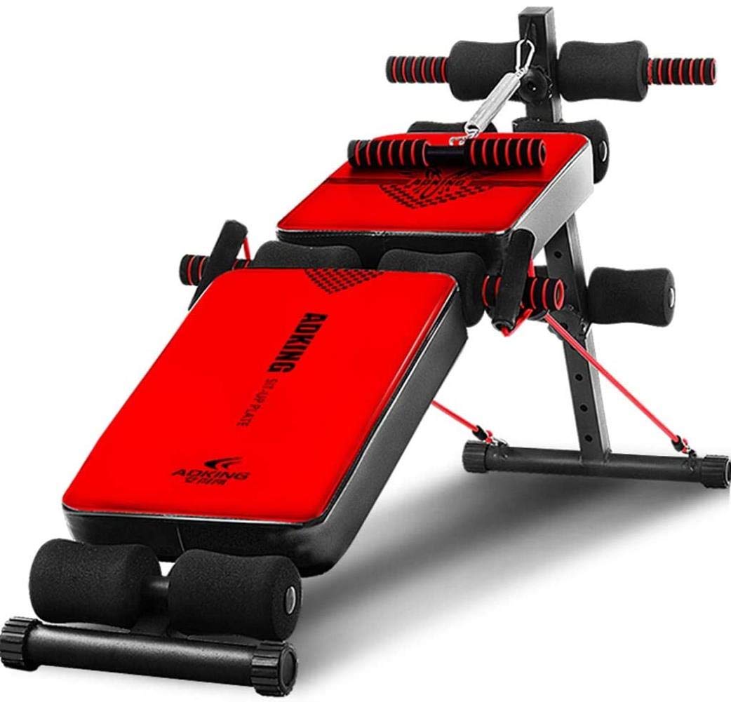 Buy Exercise Bench, Red Adjustable Situp Bench,Ultimate Fitness