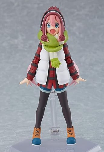 Miniatura 7 de Max Factory Campo relajado Figura de acción Figma de lujo de Nadeshiko Kagamihara, multicolor