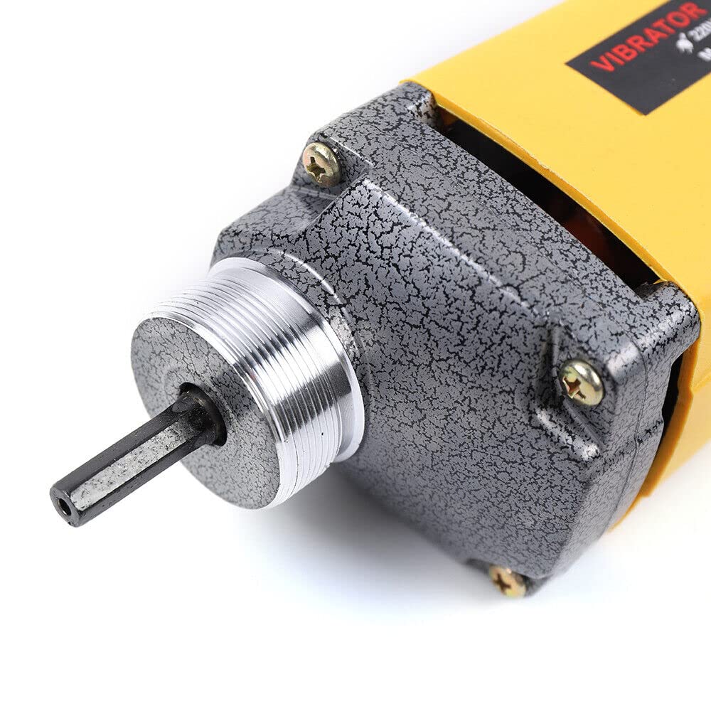 Vibreur Béton Electrique 1300W avec Arbre 2m Vibrateur en Béton 4300 tr/min Aiguille industriel vibrante Ø35mm Vibreur pour Tunnels,Routes, Ponts, Maison，Construction