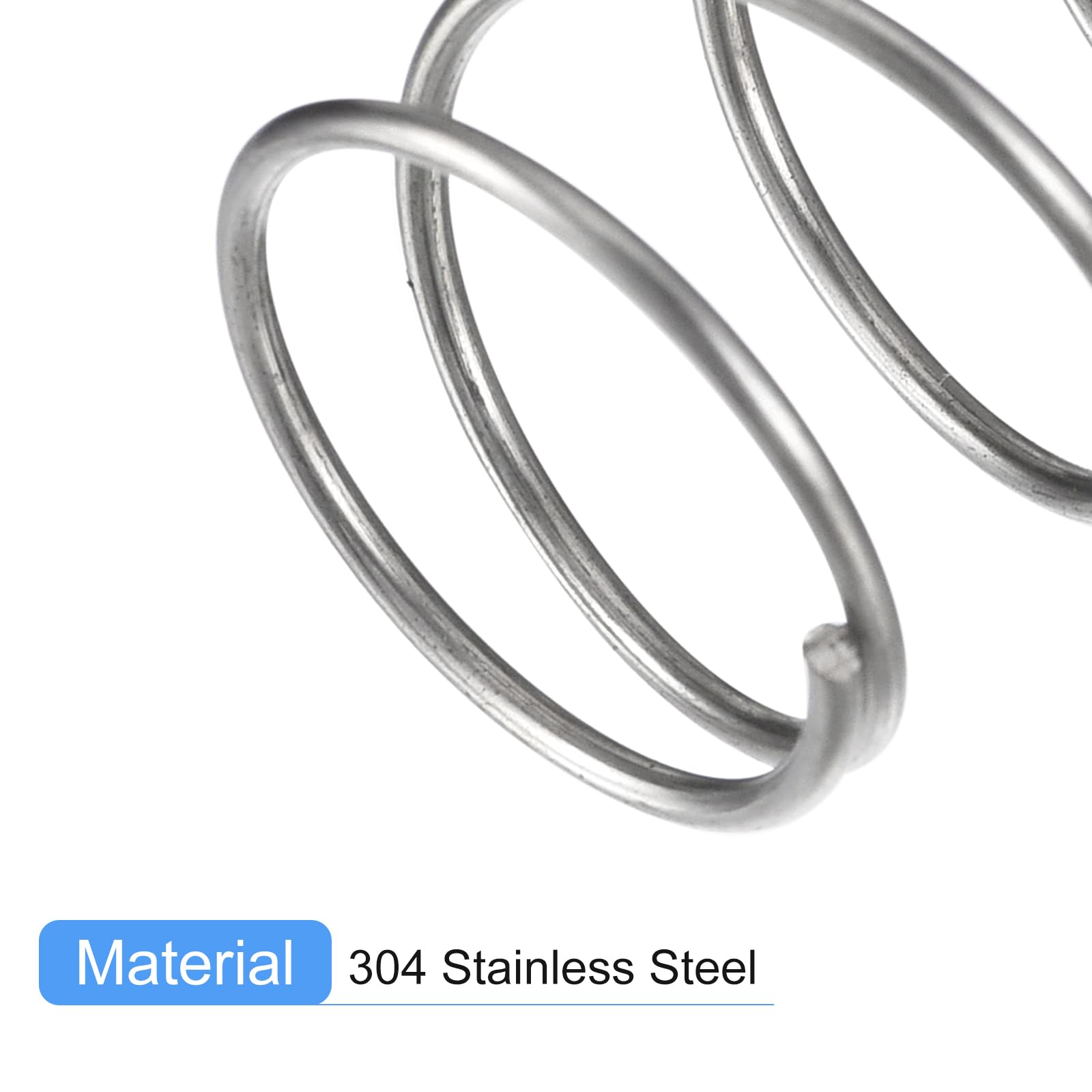 1.2x18mm Molla Di Compressione, Acciaio Inox 304, Diametro Del - Foto 2