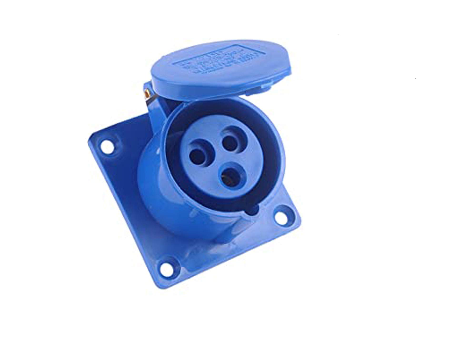 Krisstop 16A 3pin Industrial Panel Socket 220-250V IP 44 for Industrial use Genuine Quality from Fulfilled by Light House-image-9