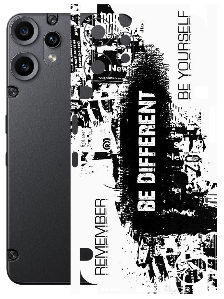 AtOdds Mobile Skin Sticker Wrap | Compatible for CMF Phone 2 PRO (5G) | Scratchproof Matte Finish | Full Coverage for All Sides & Camera Protection (Be Different)-image-38