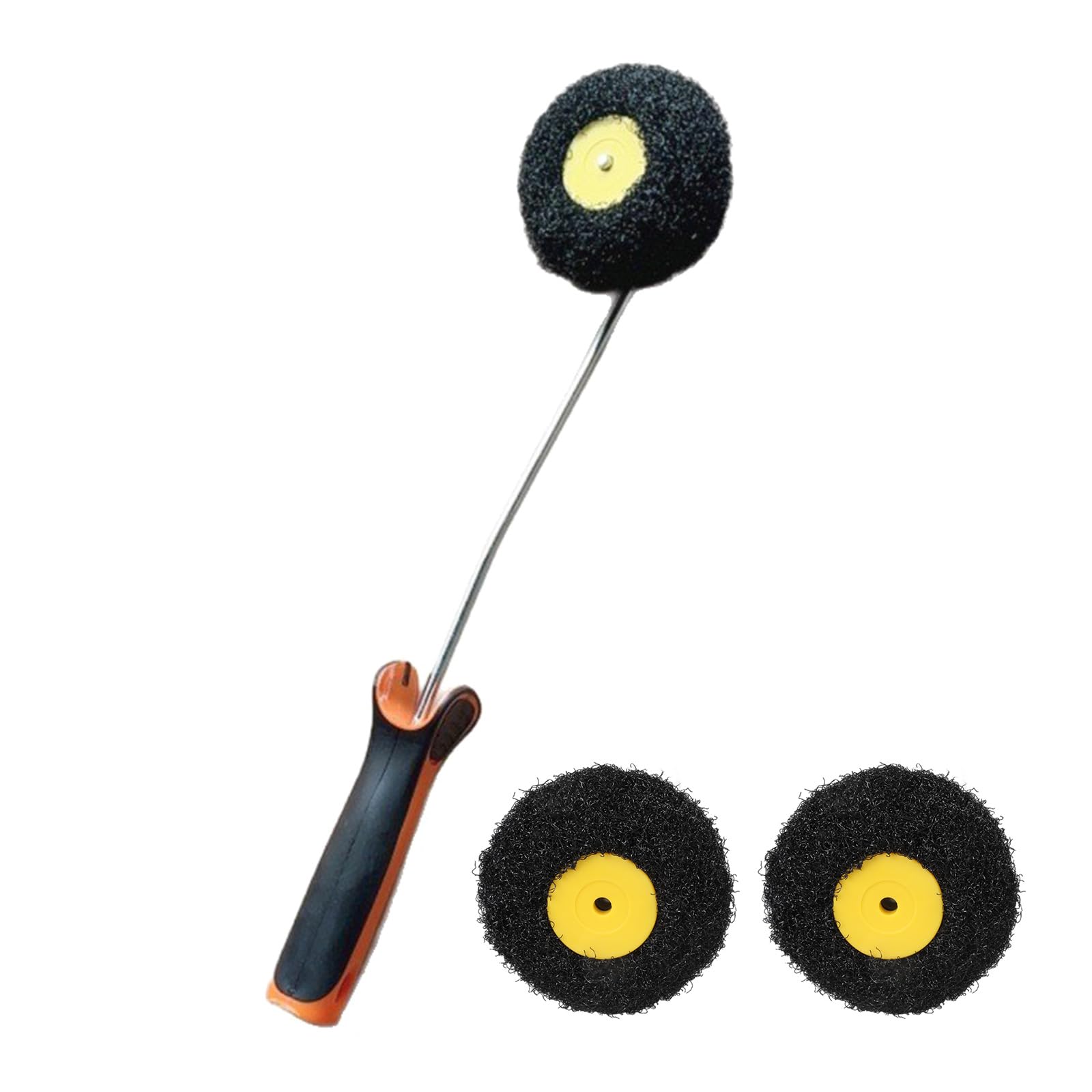 Zxfdsfdbnm Multipurpose Corner Dry Wall Mud Roller Edges Paint Brush Dry Corner Compound Roller For Even Compound Distribution Painting Applicator