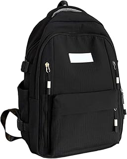 Generisch Mochila escolar de gran capacidad para estudiantes de secundaria femenina, bolsa de mensajero, compartimento par...