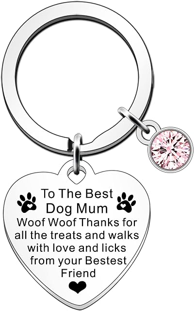 JETTOP Best Dog Mum Gifts-Mothers Day Gift from Dog to Humans Gifts for Dog Owner Dog Mum Birthday Christmas Valentines Presents