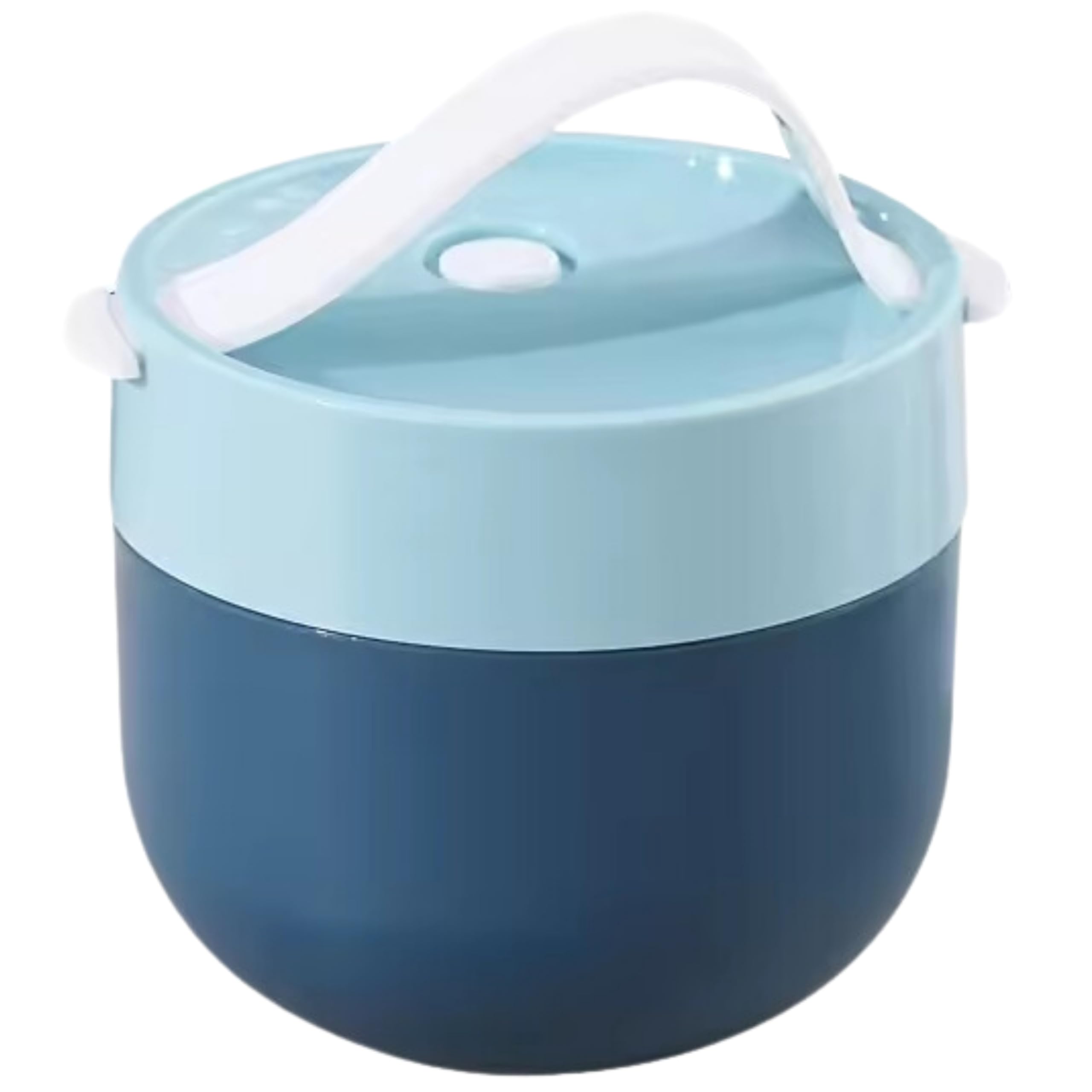 Robbins Aria Soup and Ramen Travel Bowl – Leakproof with Lid. Office, home, school lunch, college dorm, and gifts. Keep hot or cold. - Blue
