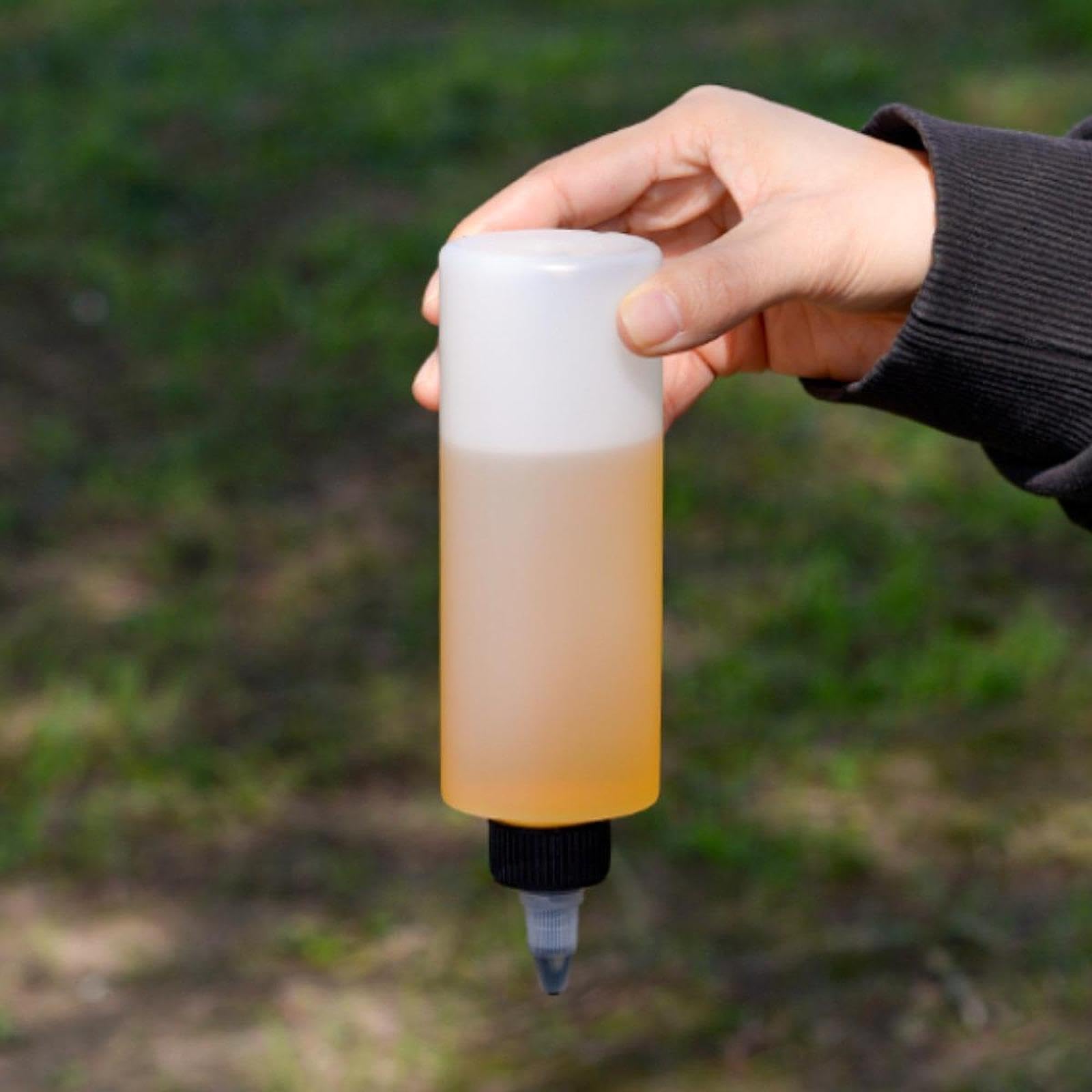 Fenteer Contenedor portátil para condimentos a Prueba de Fugas para Acampar con Estuche de Transporte, Botellas de, Recipiente portátil para condimentos, Style a