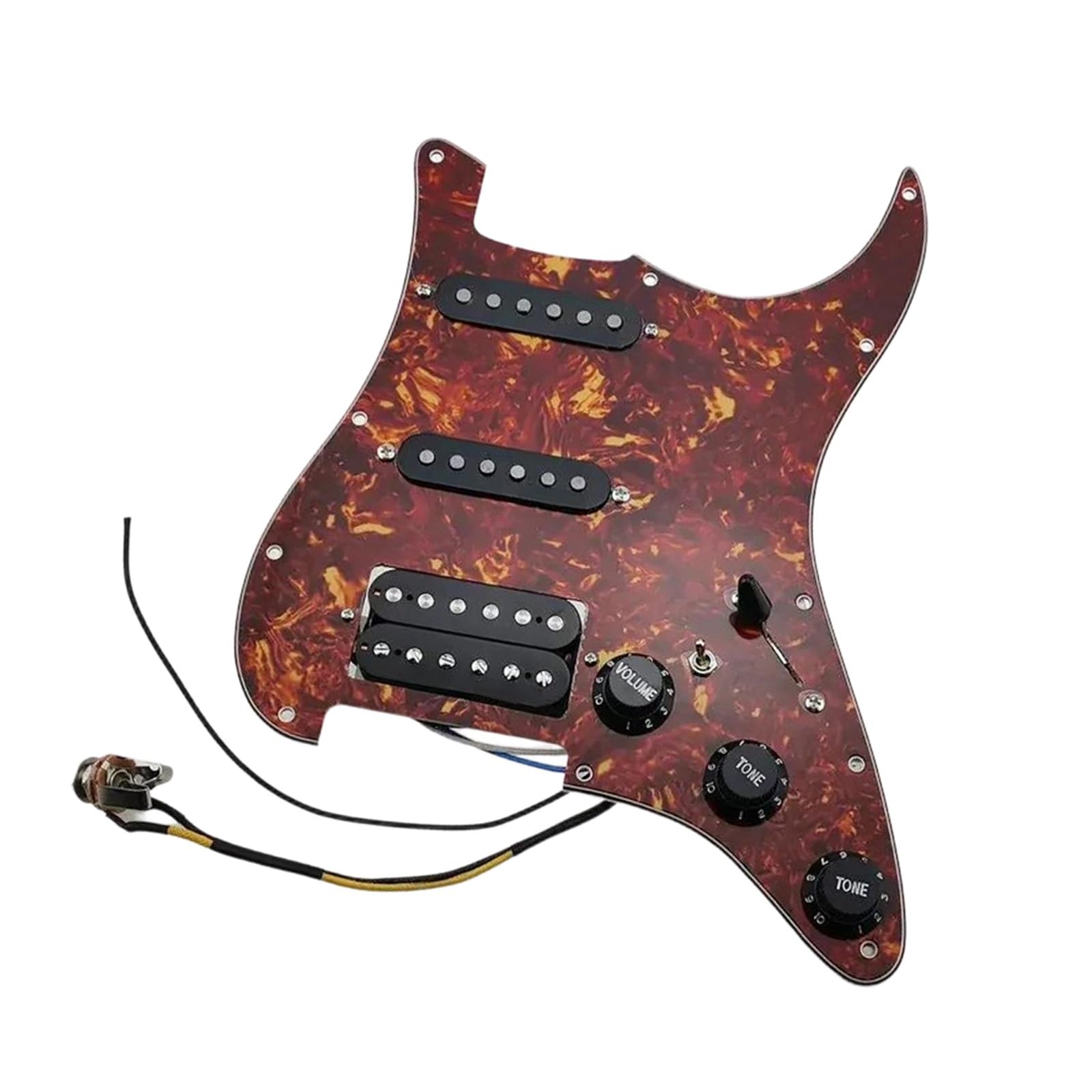 Pickguard Do Gitary Basowej Alnico5 SSH 7 Biegowa Konfiguracja