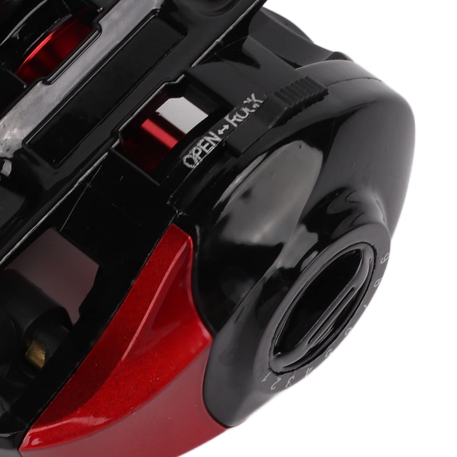 7.2:1 High Speed Water Drop Baitcasting Reel, Strong 8kg Braking Force, Sturdy Magnetic Brake, Lightweight Metal Wire Cup for Long Distance Casting, Suitable for All Waters and Fi (Left Hand Type)