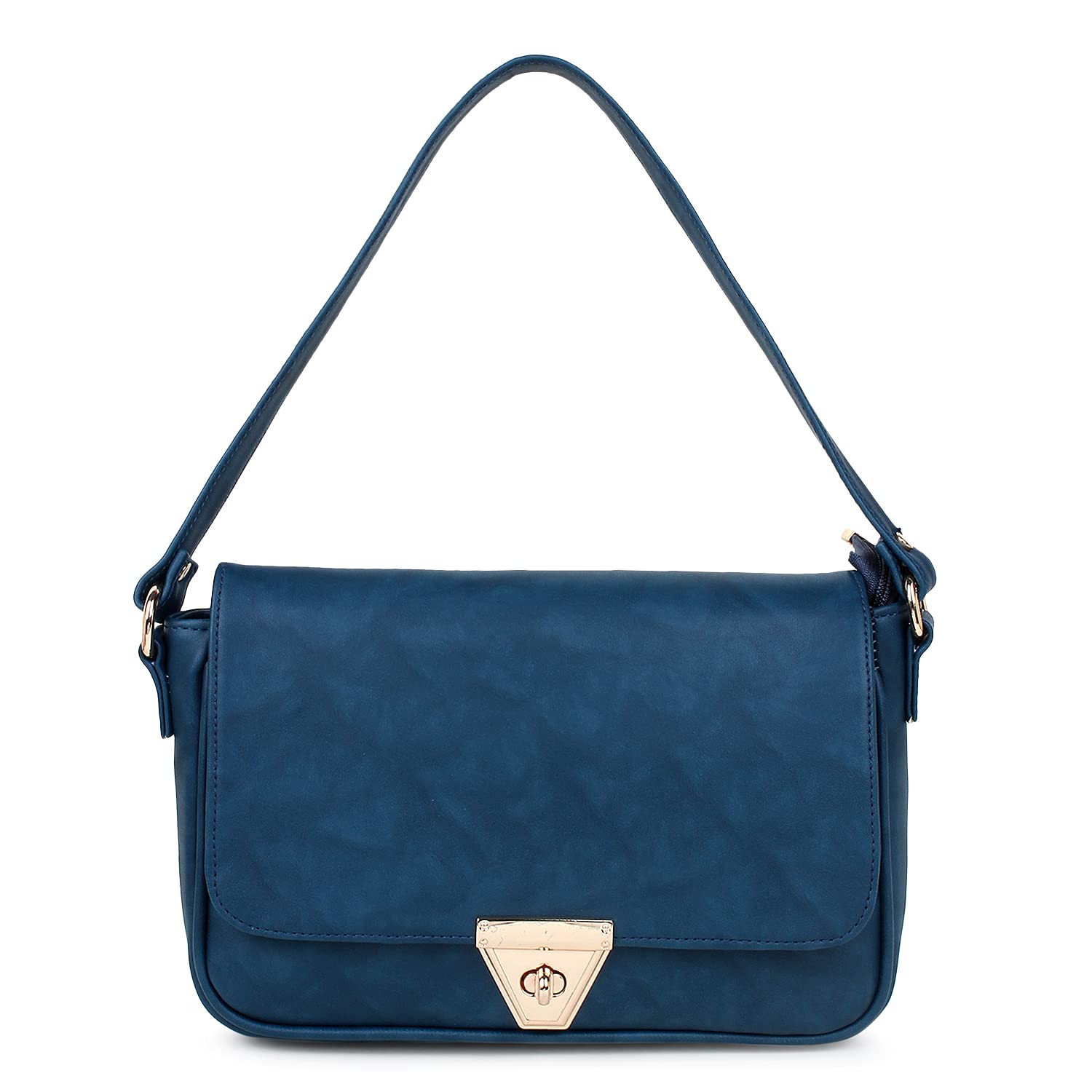 Lu Jacker PU Leather Unique Design Handbag Twist Lock zip Closure with adjustable shoulder strap Sling Bag for Women Trendy Branded Modern Sling Bag for Girls Purse stylish Latest(GLASSLCK).