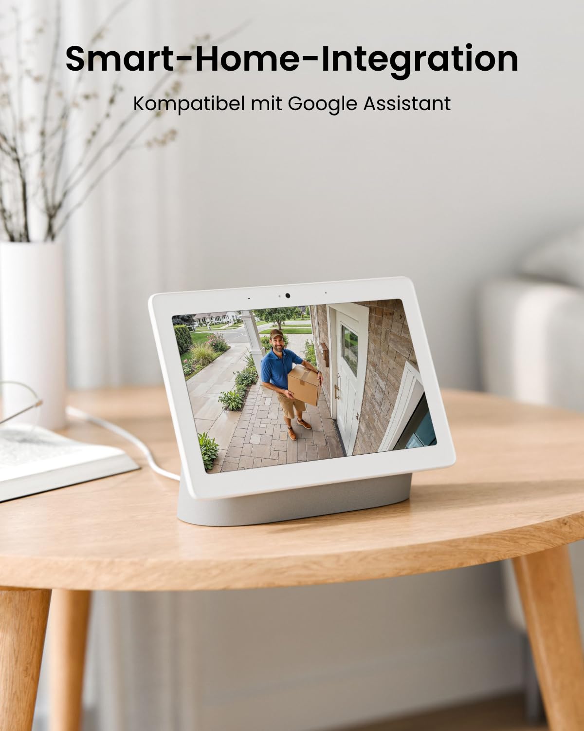Reolink Home Hub Mini – Das All-in-One-Sicherheitszentrum mit lokalem Speicher, 2,4/5 GHz Dual-Band WLAN, AES-128 Bank-Level-Verschlüsselung, Fernzugriff und Smart Playback