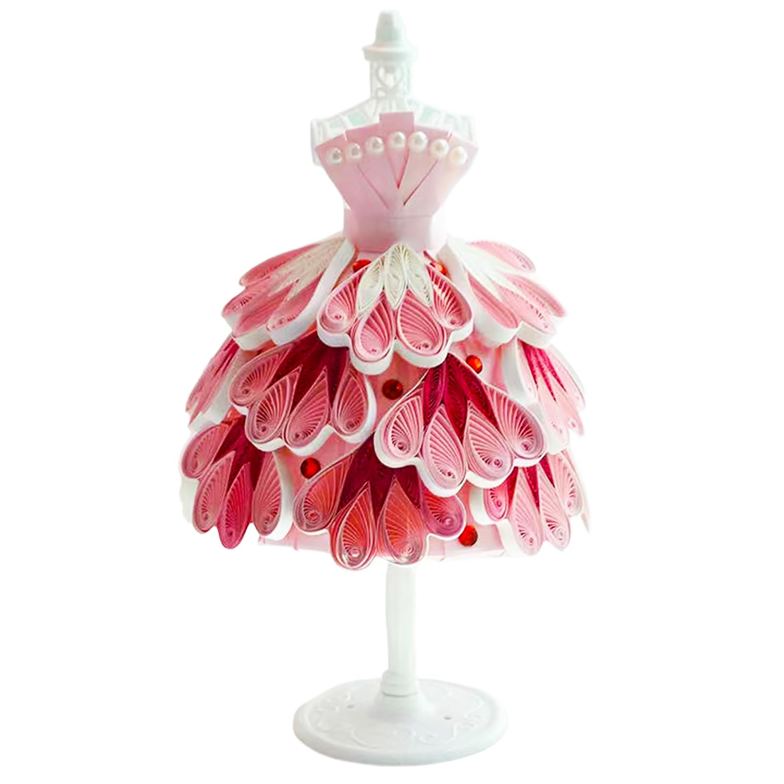 JORSCD Quilling Paper Craft Kit for Adult Beginners,Easy Paper Creations Making Kit with Complete Quilling Paper Strips and Paper Craft Supplies