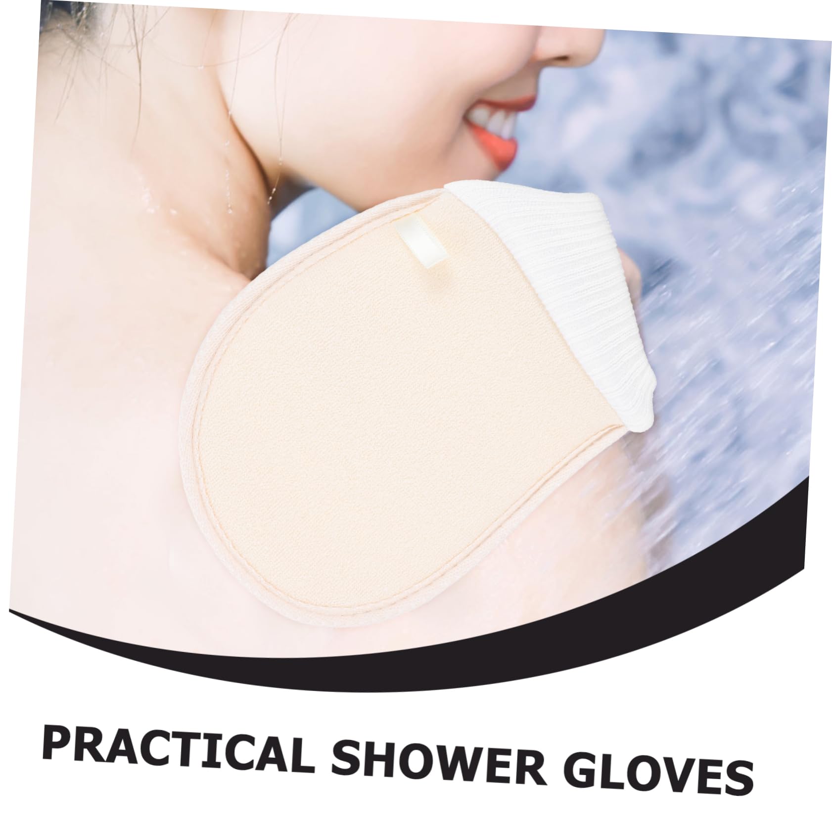 minkissy 6pezzi Guanto Esfoliante Loofah Per Scrub Corpo Rimozione Cellule Morti Pulizia Profonper Uomini e Donne Spa e Benessere