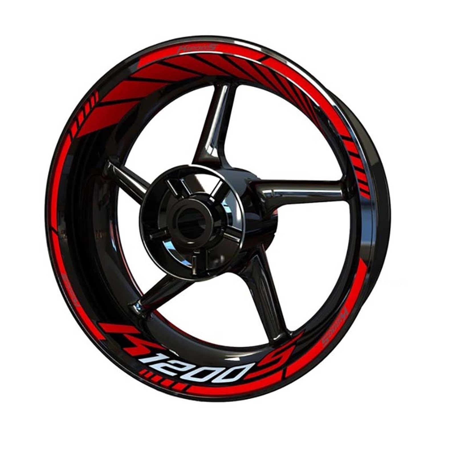 Motorcycle Decorative Stickers Rims Stripe Decal Front Rear for K1200S for K 1200 S Wheel Stickers Wheel Rim Decal