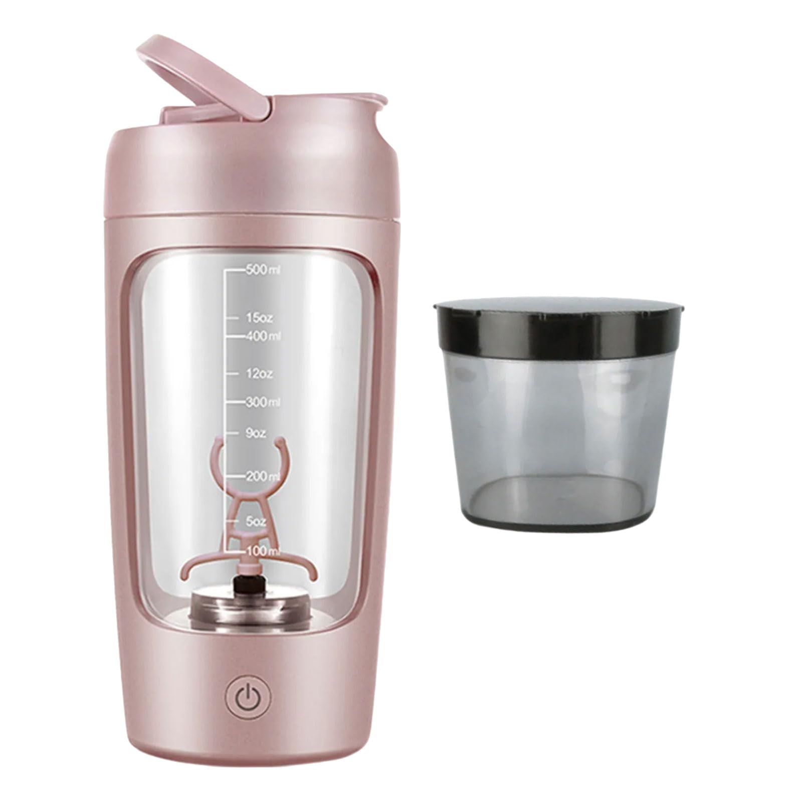 Limtula Electric Shaker Bottle Rechargeable Shake Mixer Blender Cup for Protein Mixing 650ml USB Rechargeable Protein
