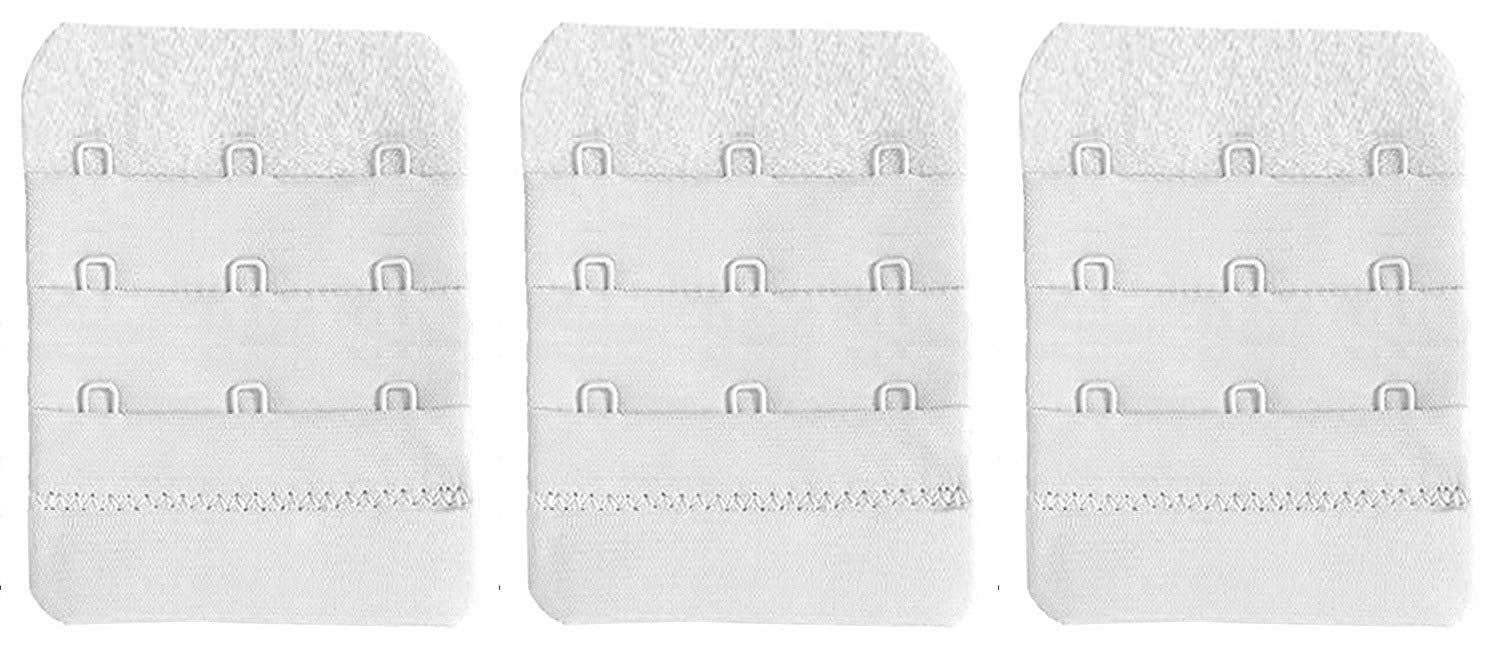 Bra Extender 3 Hook - Save Your Bra Increase Band Length_Bra Extender Hook_Bra Hooks for Women_Bra Hook Extender Combo (White, 3)-image-35