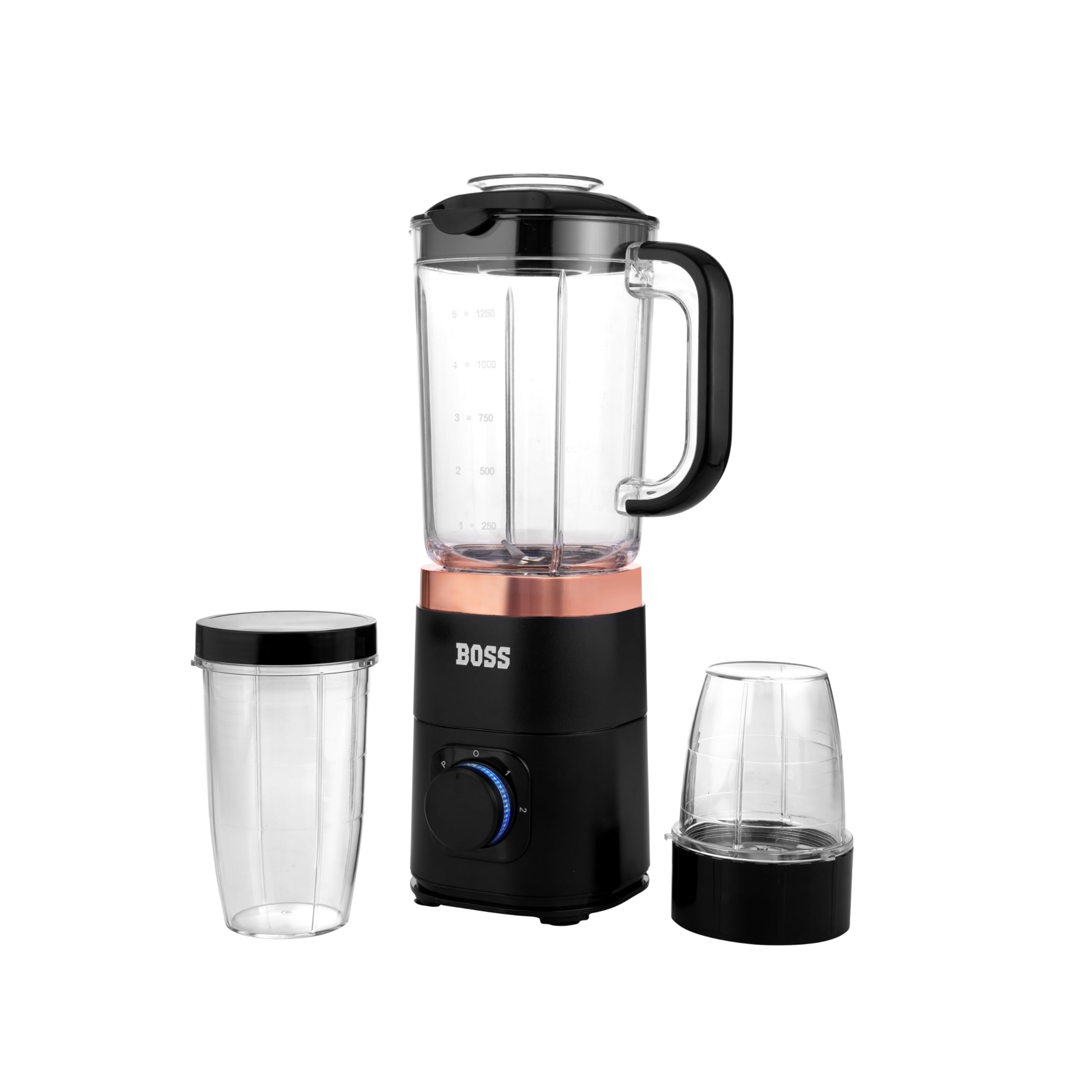 BOSS Nutri Glory Juicer Mixer - 800W, 2 Jars -8
