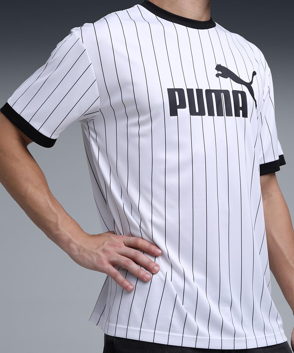 PUMA Ess Striped Jersey Maglie Uomo (Pacco da 1)