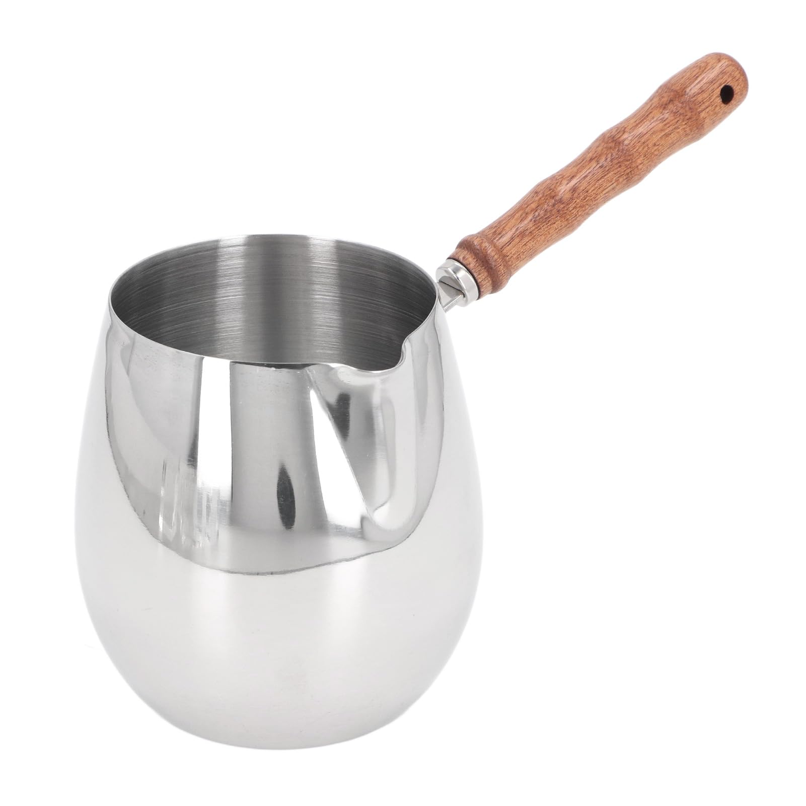 Mini calentador de leche para preparar desayunos y repostería en casa