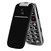 artfone G3 Nero - 4G Telefono Cellulare per Anziani丨Flip Telefoni Cellulari con Tasti