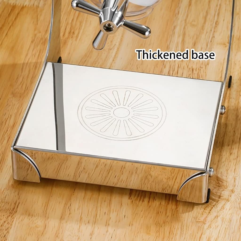 Cereal Dispenser Countertop Dry Food Holder Candy Dispenser Machine for Home/Office Desk - Snacks Grains Cheerios Dry Powder Container4L/8L/12L Cereal，Clear-12L